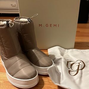 M. Gemi The Gaia boot in Sand. Size 38.